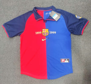 Barcalona 1999 home jersey_