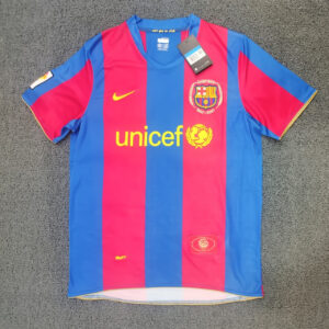 barcalona unicef 2007-2008 Home jersey_