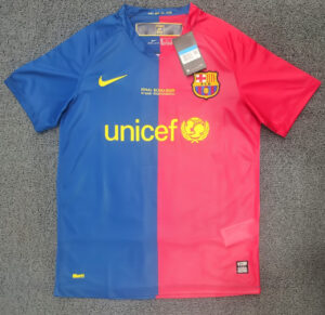 barcalona unicef 2009 jersey_