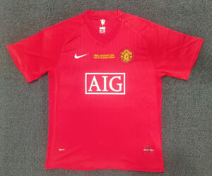 menchester united 2007-2008 Home jersey_